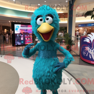 Turkis struds maskot...