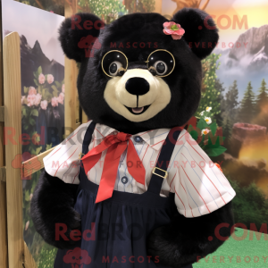 Brillemaskotkostymefigur...