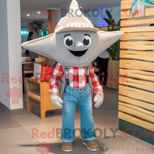 Zilveren zeester...