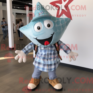 Silver Starfish mascot...