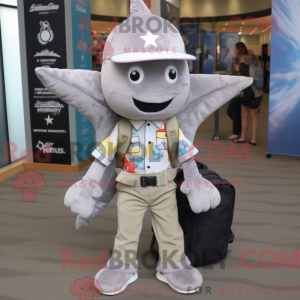 Silver Starfish maskot...