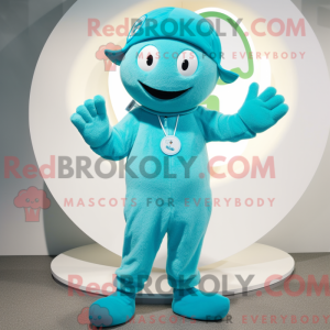 Disfraz de mascota Cyan...