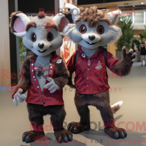 Rødbrun Aye-Aye...