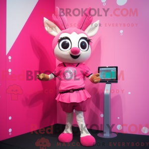 Disfraz de mascota Pink...
