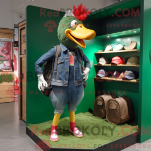 Forest Green Rooster...