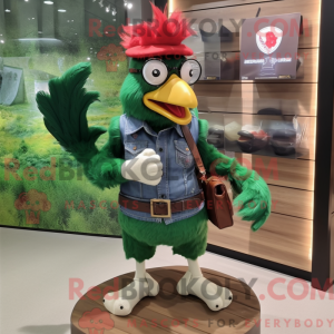 Forest Green Rooster...