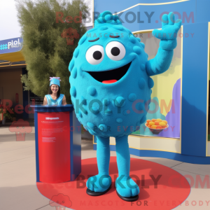 Postava maskota Cyan...