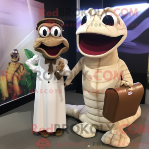 Costume mascotte de Python...