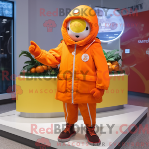 Maskottchenkostüm Orange...