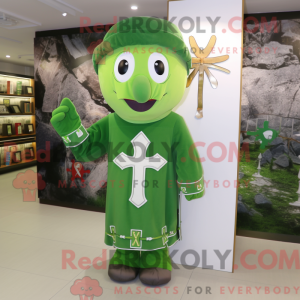 Oliwkowy krzyż celtycki...