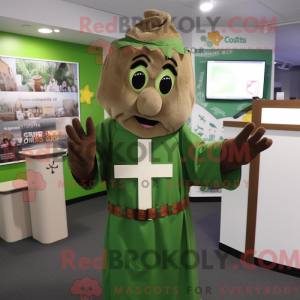 Oliwkowy krzyż celtycki...
