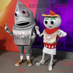Maskotdraktfigur Silver...