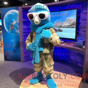 Costume de mascotte Sky...