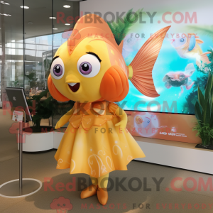 Maskottchenkostüm Goldfisch...