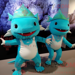 Disfraz de mascota Axolotls...