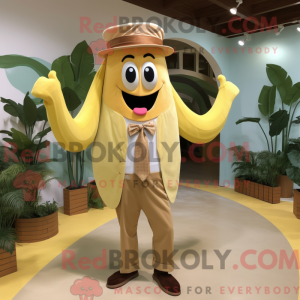 Tan Baa maskot kostume...