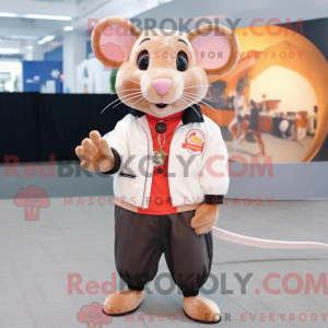 Costume de mascotte de rat...