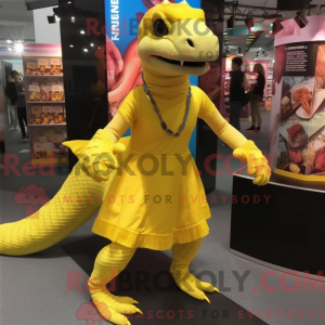 Lemon Yellow Komodo Dragon...