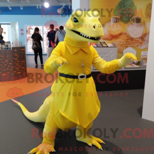 Lemon Yellow Komodo Dragon...