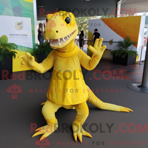 Lemon Yellow Komodo Dragon...