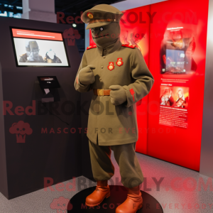 Red Army Soldier maskot...