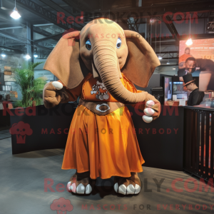 Rust Elephant mascot...