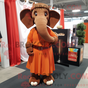 Rust-olifant-mascottekostuu...