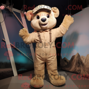Mascotte de trapéziste...