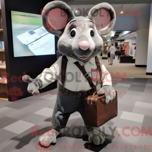 Costume mascotte de Rat d...