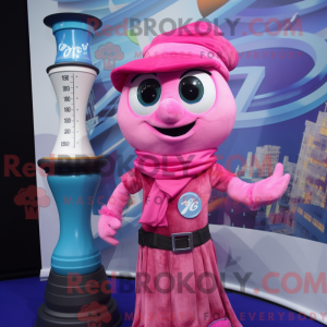 Disfraz de mascota Pink...