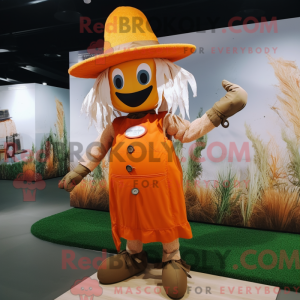 Postava maskota Orange...