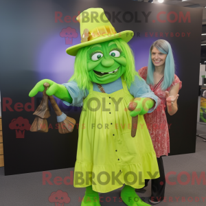 Limegrønn heks...
