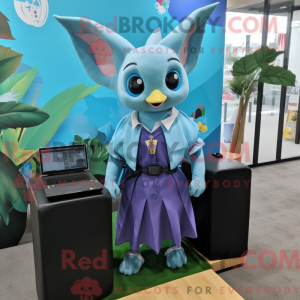 Disfraz de mascota Cyan...