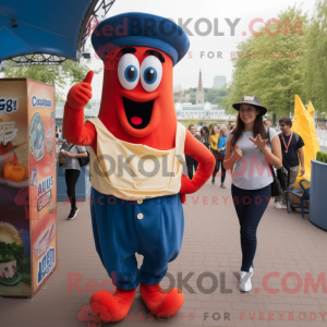 Navy Currywurst mascot...