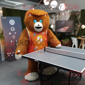 Rust Ping Pong Table mascot...