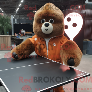 Costume mascotte de table...