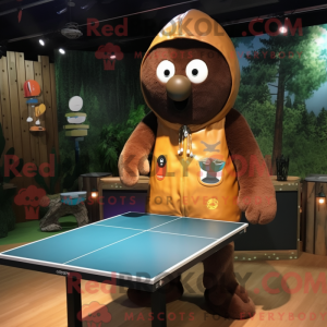 Rust Ping Pong Table mascot...