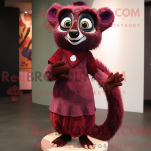 Disfraz de mascota Lemur...