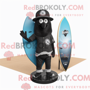 Black Surfboard mascot...