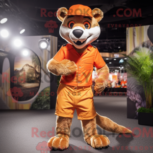 Orange Thylacosmilus maskot...