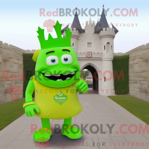 Lime Green Irish Castle...
