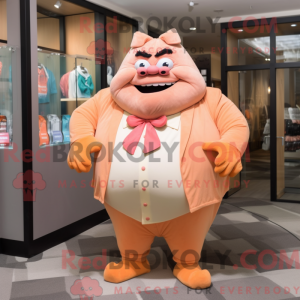 Peach Ogre mascot costume...