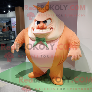 Peach Ogre-maskotdraktfigur...