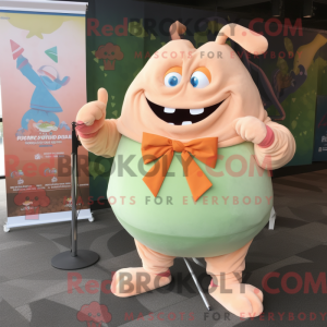 Peach Ogre-maskotdraktfigur...