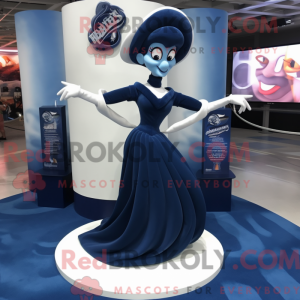 Navy Contortionist maskot...