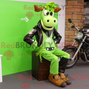 Disfraz de mascota de vaca...