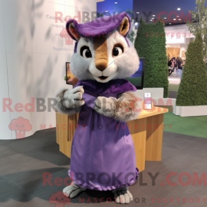 Lavendel-Eichhörnchen-Masko...