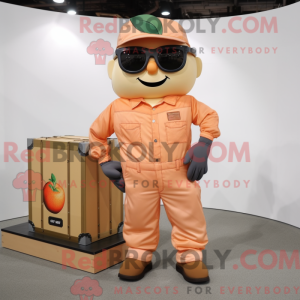 Peach Apricot mascot...