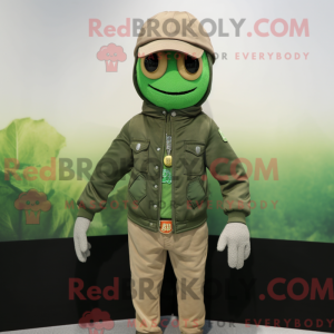Postava maskota Green...