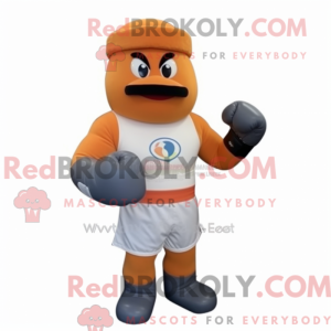 Peach Boksehandske maskot...